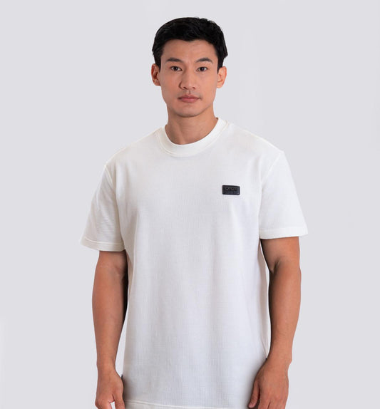 Camiseta Cuello Redondo Oxford 333731 Ivory