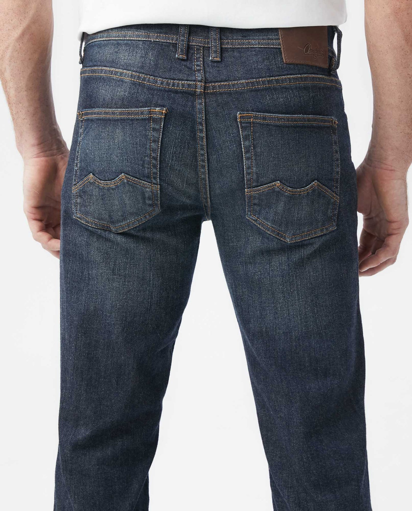 Jean Hombre Chevignon 330E001 Straight Fit Azul Oscuro