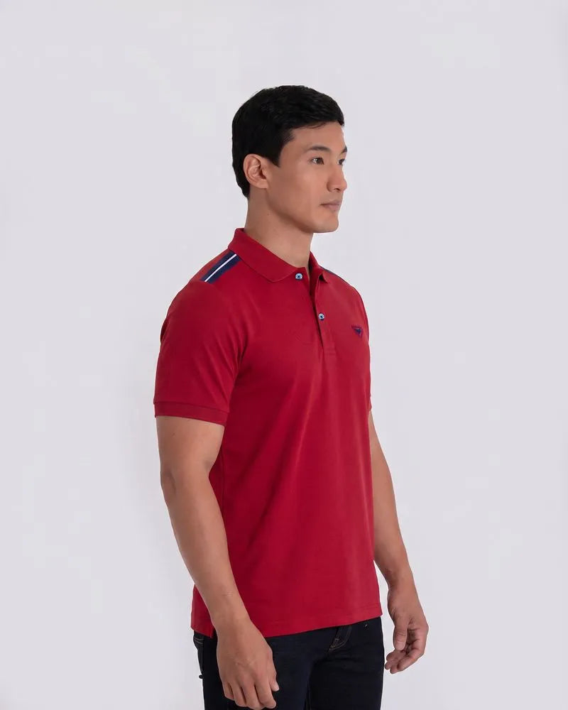 Camiseta Polo Oxford 022587 Rojo