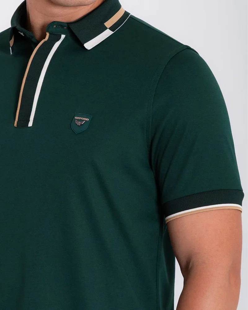 Camiseta Polo Oxford 022547 Verde