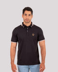 Camiseta Polo Oxford 022466 Banda Negro