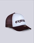 Gorra Oxford 125581 Cafe Malla Con Bordado