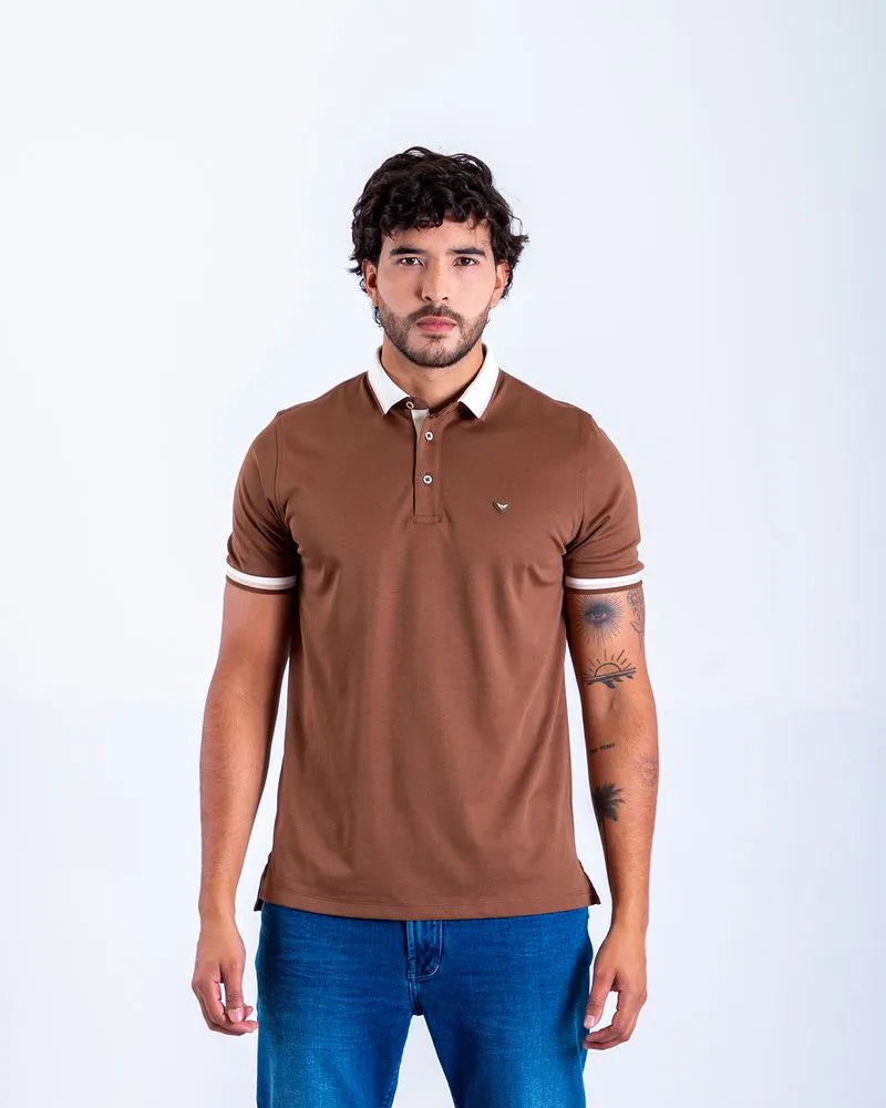 Camiseta Polo Oxford 022634 Banda Cafe