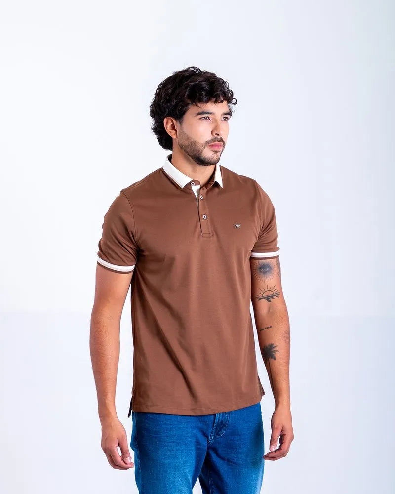 Camiseta Polo Oxford 022634 Banda Cafe