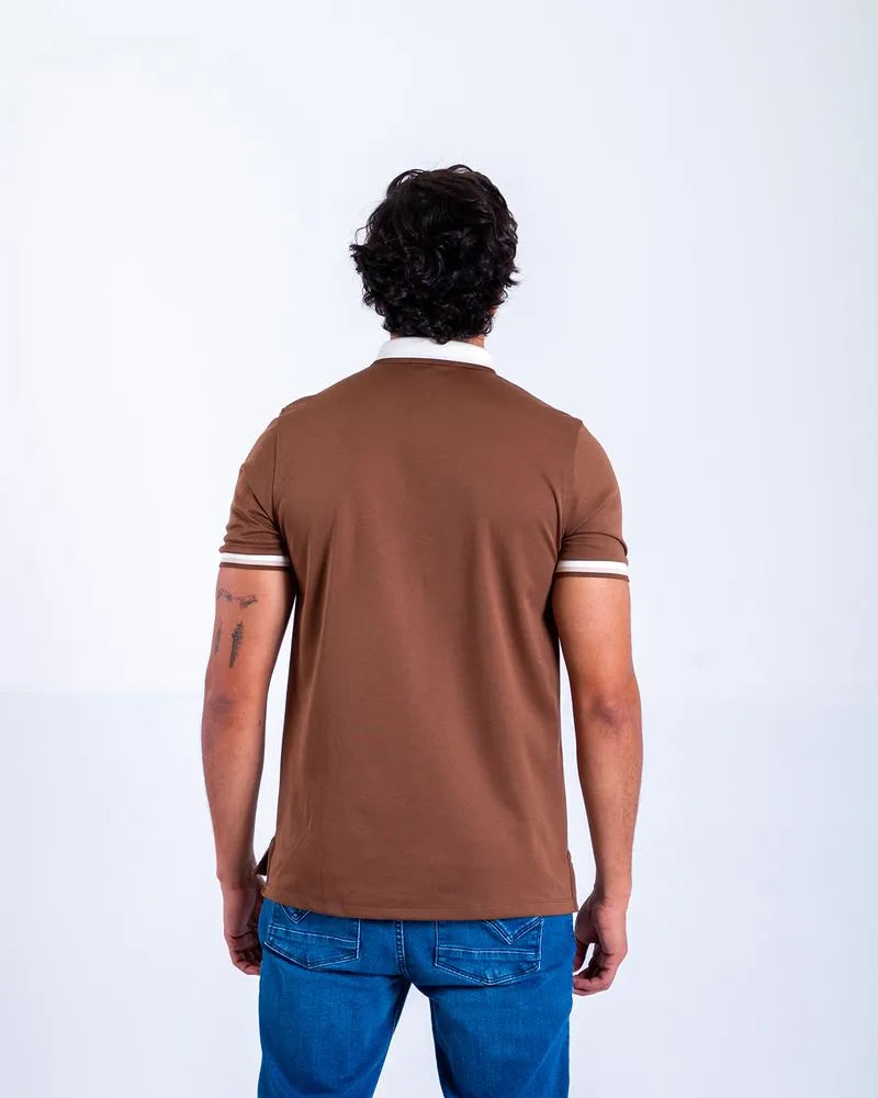 Camiseta Polo Oxford 022634 Banda Cafe