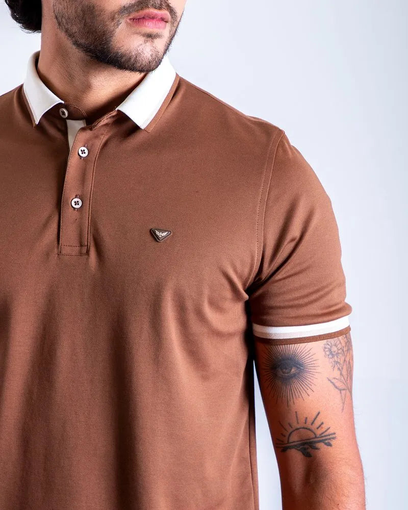 Camiseta Polo Oxford 022634 Banda Cafe