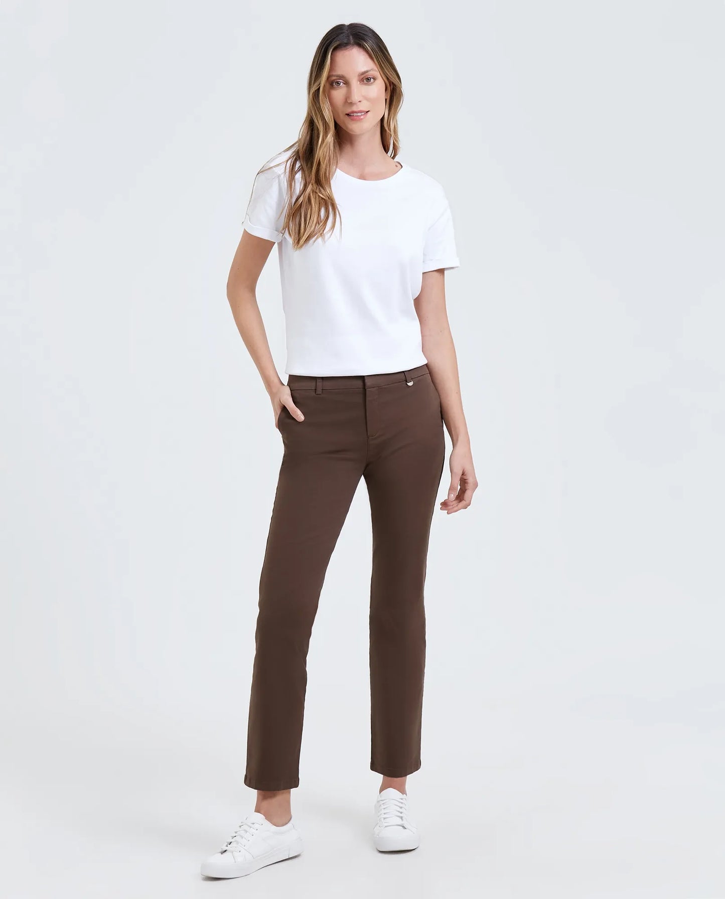 Pantalon Dama Esprit 1300002 Weekend Cafe Oscuro