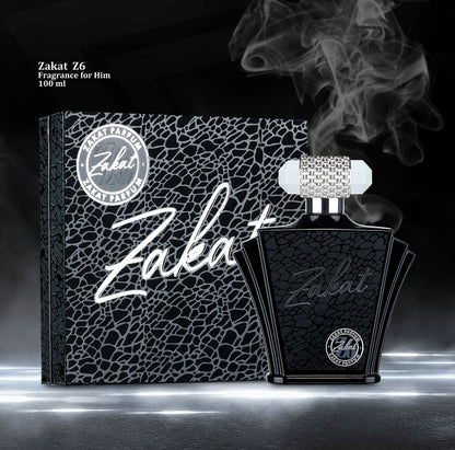 Perfume Zoghbi Zakat Parfum Z6 100 ml EDP (Negra)