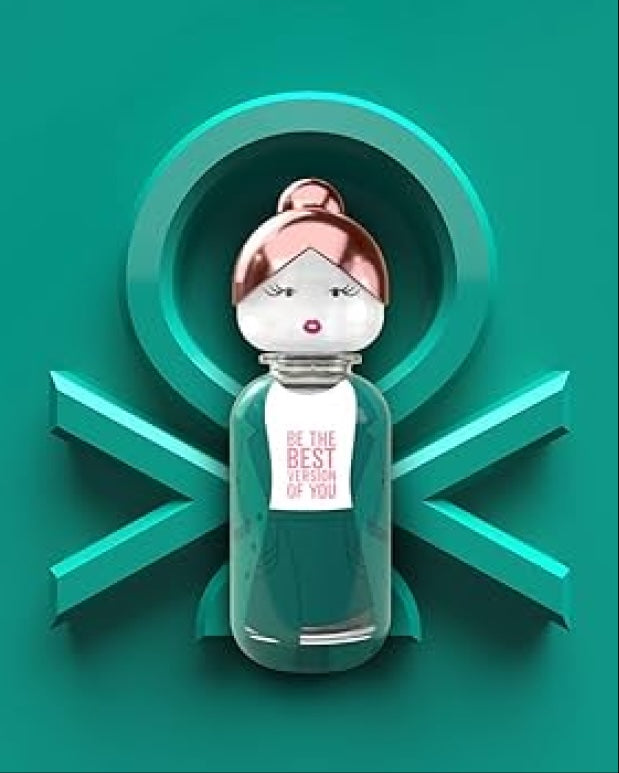 Perfume Benetton United Colors Sisterland Green Jasmine ( Set (EDT80ml+Bodylotion75ml)