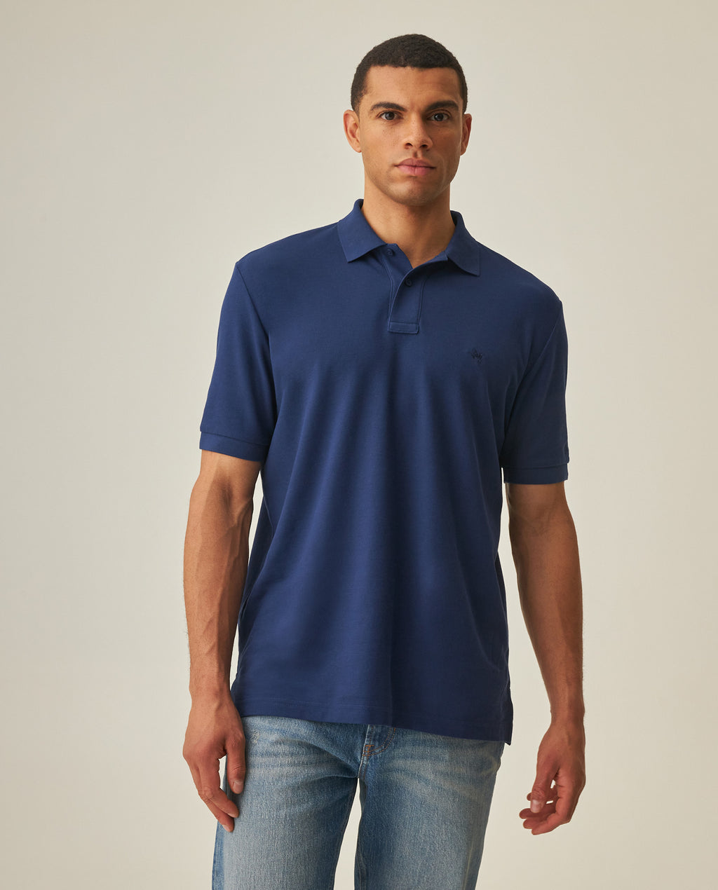 Camiseta Polo Chevignon 602H000 Classic Fit Azul Prusia Oscuro