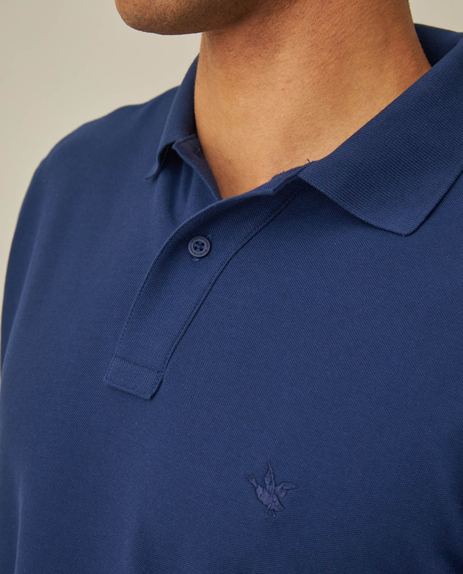 Camiseta Polo Chevignon 602H000 Classic Fit Azul Prusia Oscuro