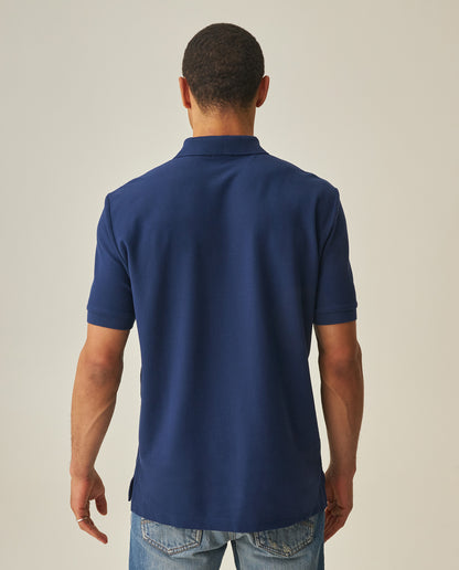 Camiseta Polo Chevignon 602H000 Classic Fit Azul Prusia Oscuro