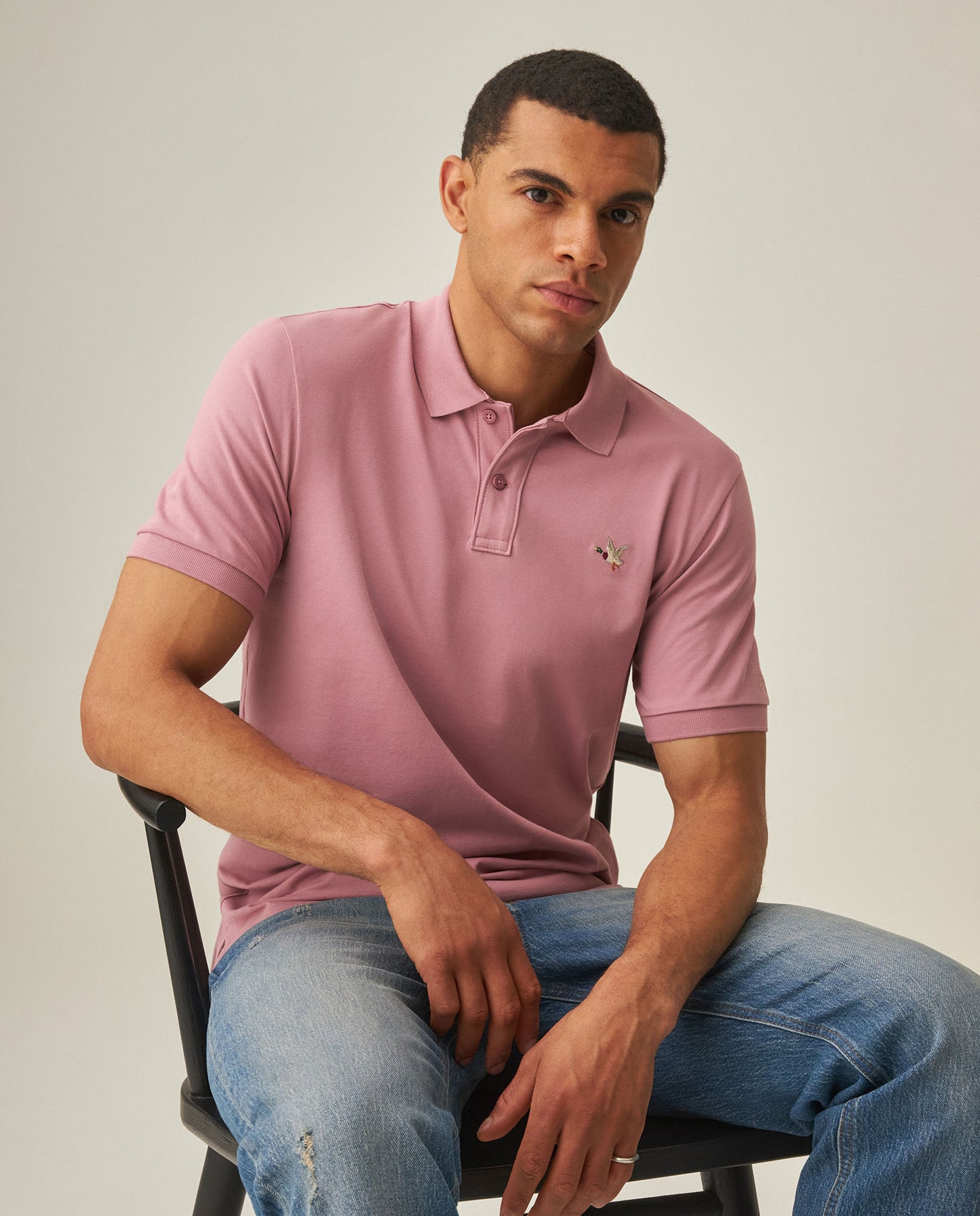 Camiseta Polo Chevignon 602H001 Slim Fit Rosa Lila Medio