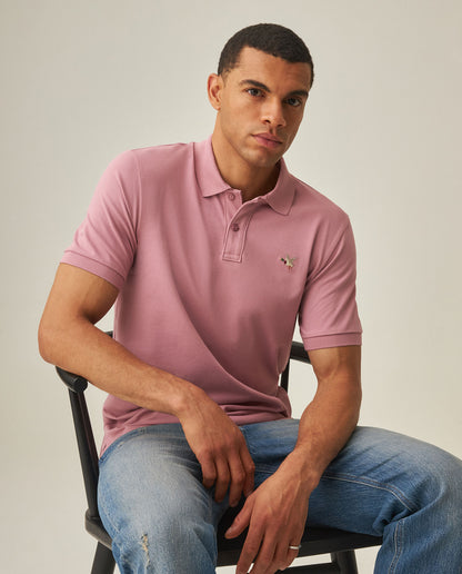 Camiseta Polo Chevignon 602H001 Slim Fit Rosa Lila Medio