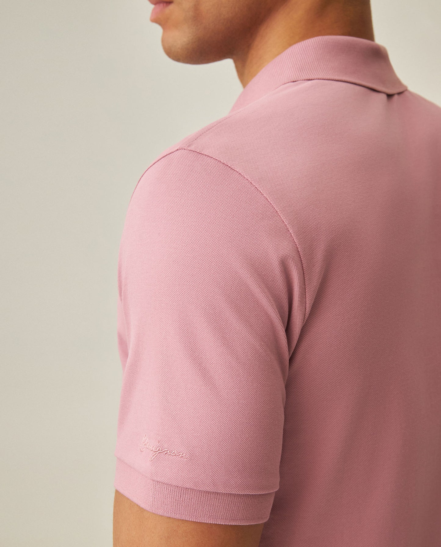 Camiseta Polo Chevignon 602H001 Slim Fit Rosa Lila Medio