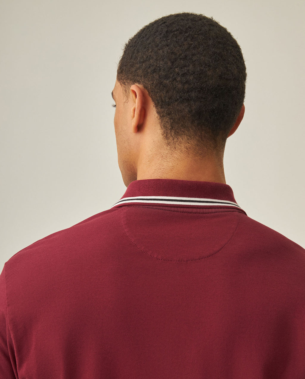 Camiseta Polo Chevignon 602H008 Classic Fit Rojo Zinfandel Oscuro