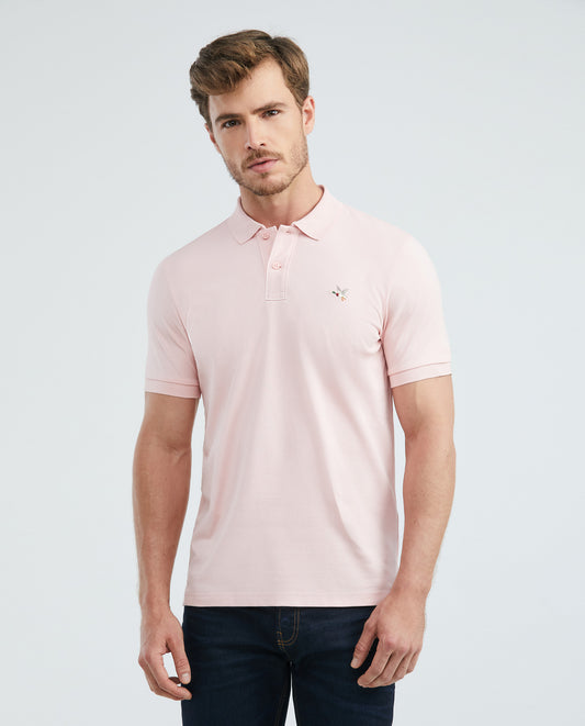 Camiseta Polo Chevignon 609E001 Slim Fit Rosa