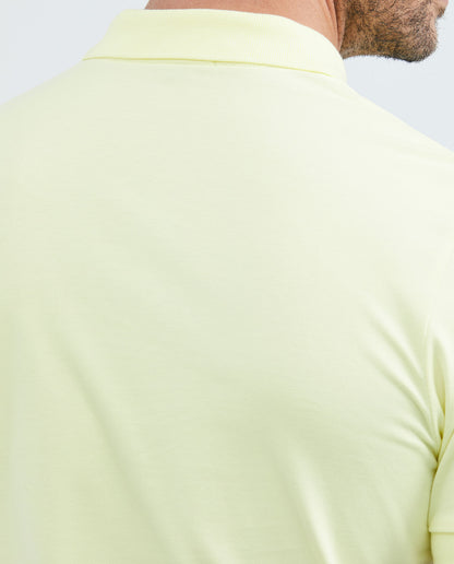 Camiseta Polo Chevignon 609E001 Slim Fit Amarillo