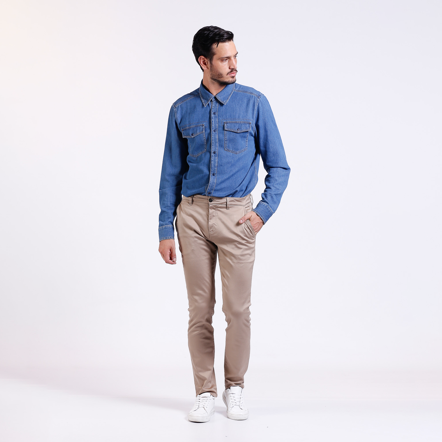 Pantalon Hombre Chevignon 6308001 Khakis Rocket Caqui