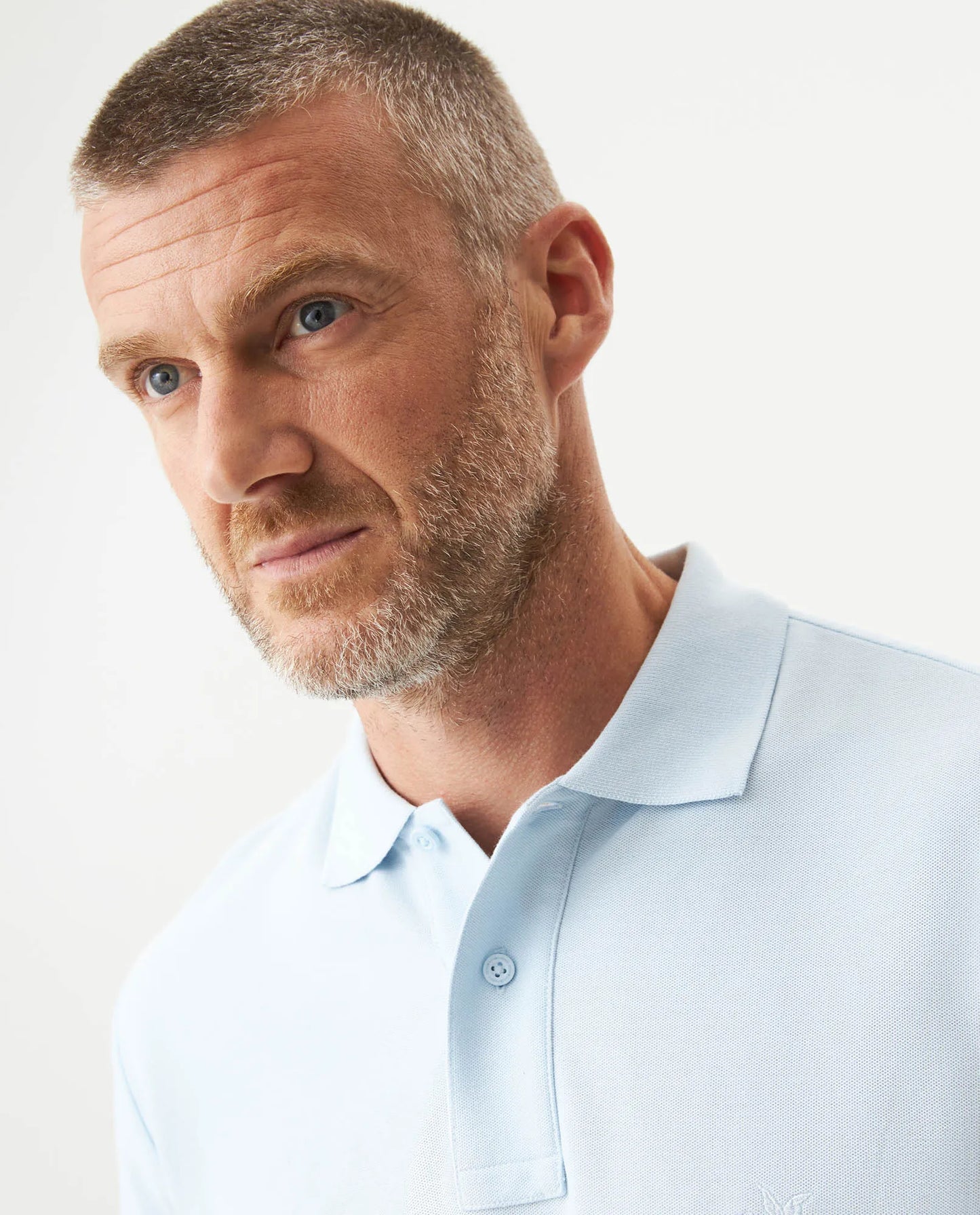 Camiseta Polo Chevignon 609G000 Classic Fit Azul Ligero Claro