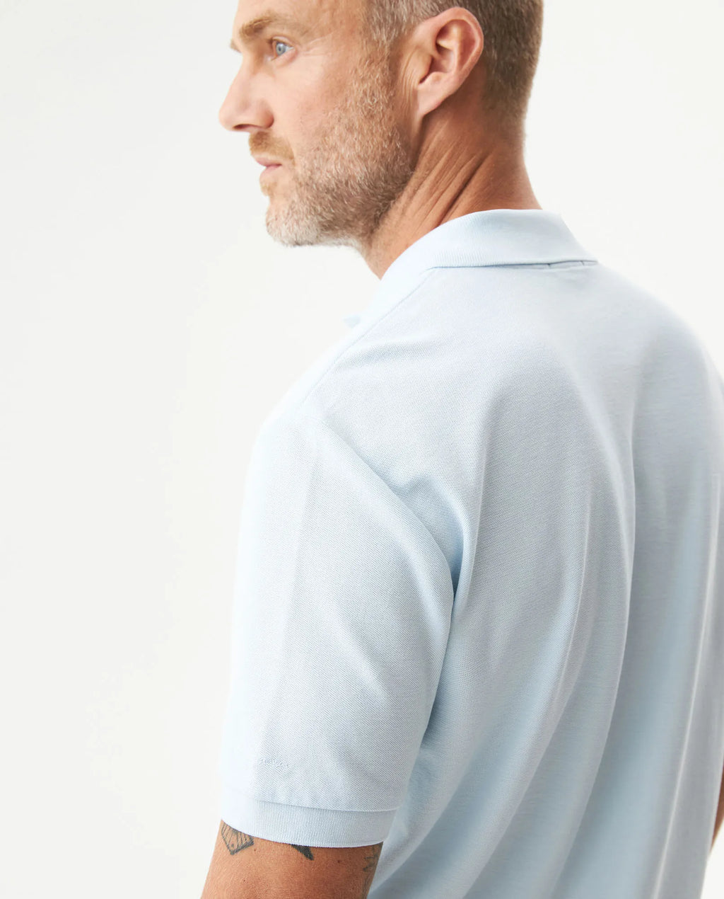 Camiseta Polo Chevignon 609G000 Classic Fit Azul Ligero Claro