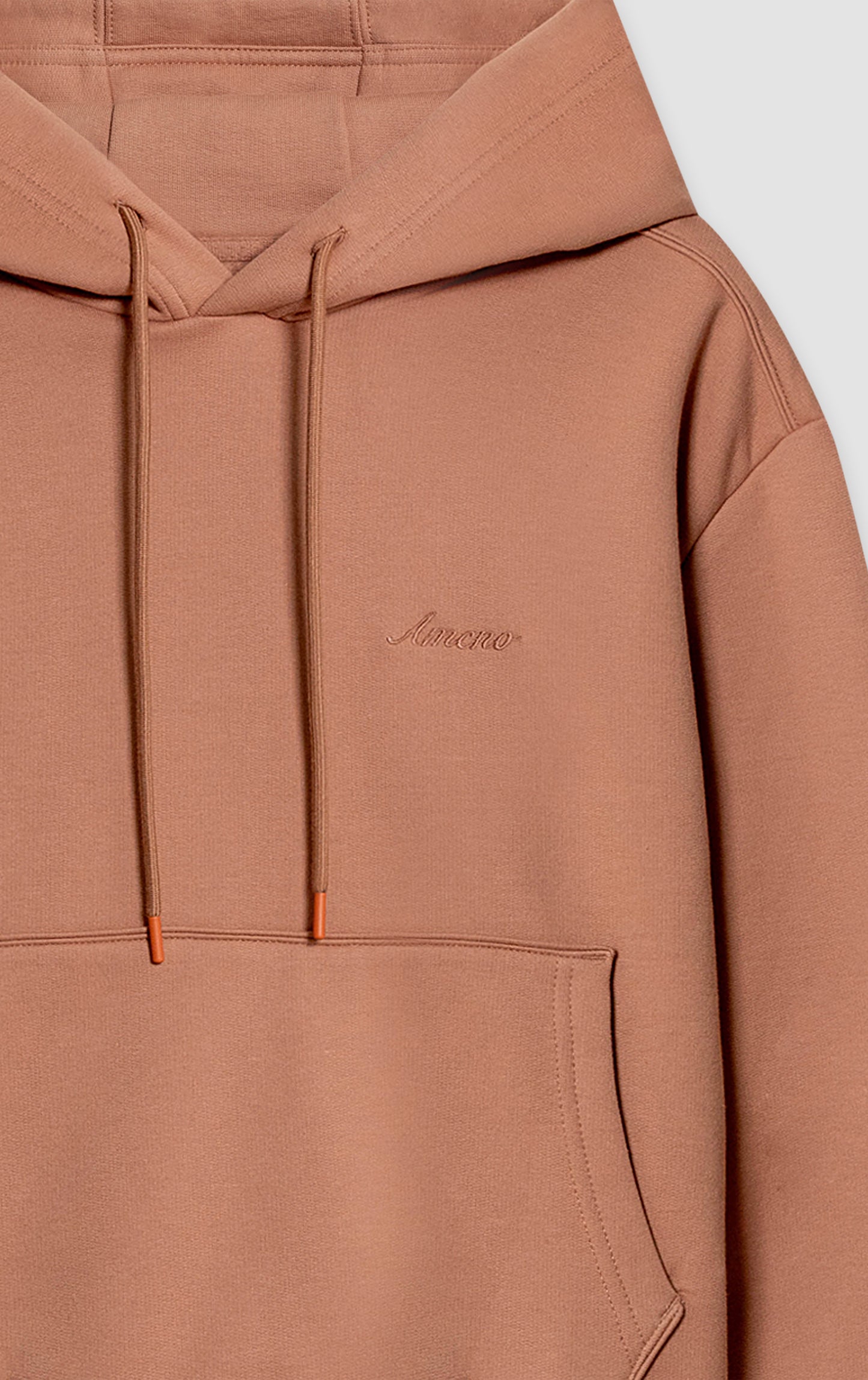 Buzo Capota Dama Americanino 680F001 Cafe Amarillento Medio