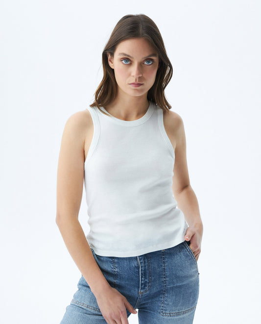 Camiseta Dama Chevignon 700E052 Basica Manga Sisa Crudo