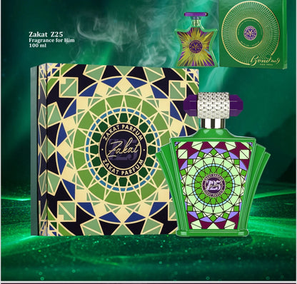 Perfume Zoghbi Zakat Parfum Z25 100 ml EDP