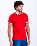 Camiseta Polo Oxford 022591 Rojo