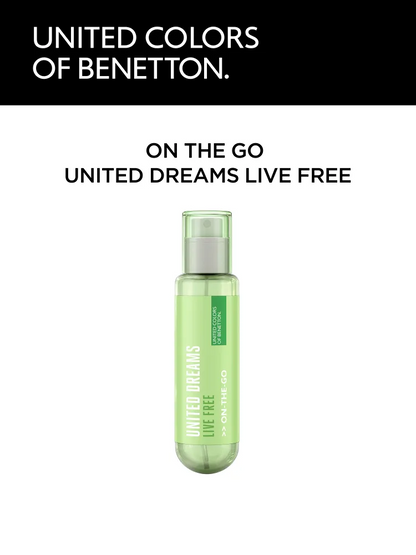 Perfume Benetton United Dreams Live Free On The Go 30 ml EDT
