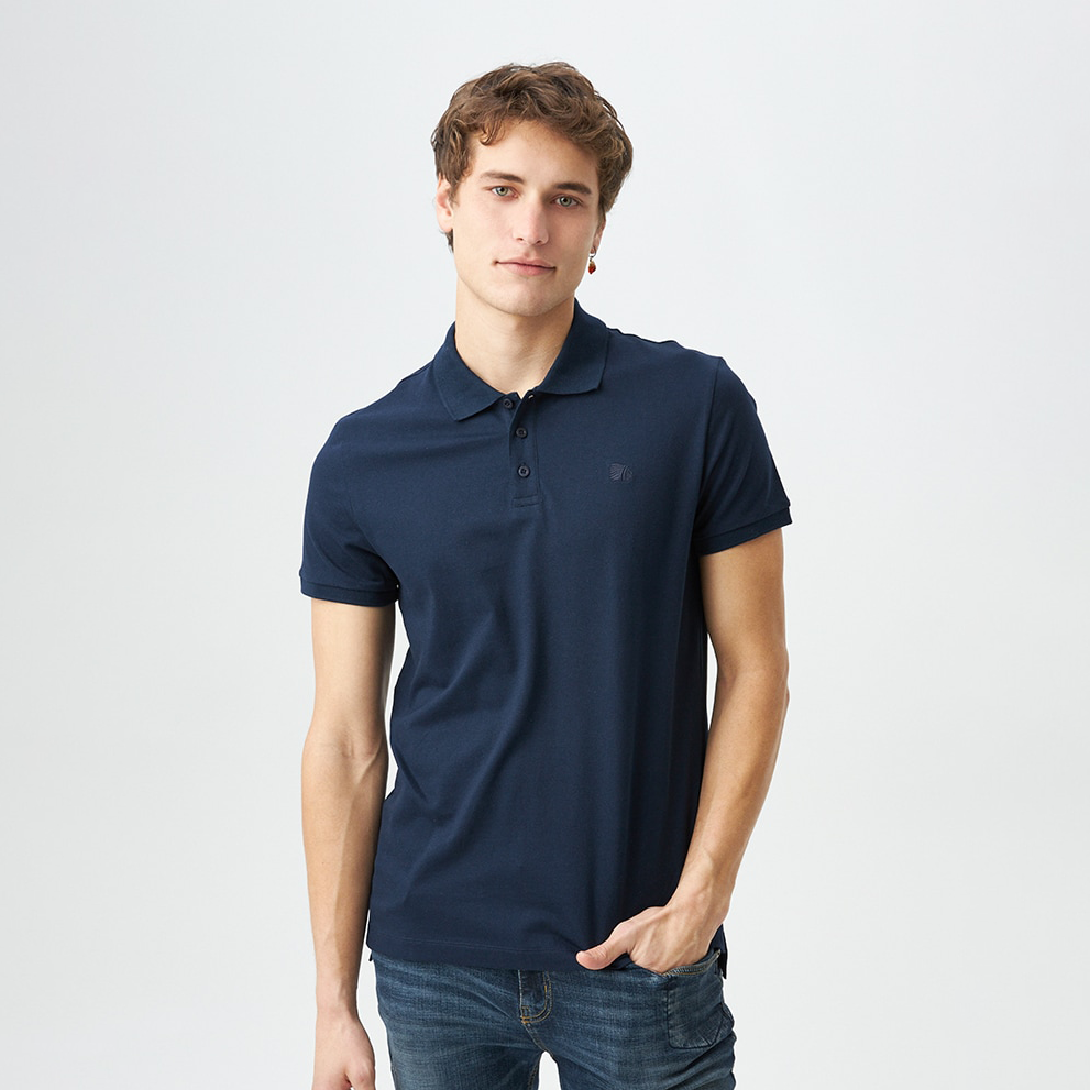 Camiseta Polo Americanino 800B703 Slim Fit Azul Oscuro