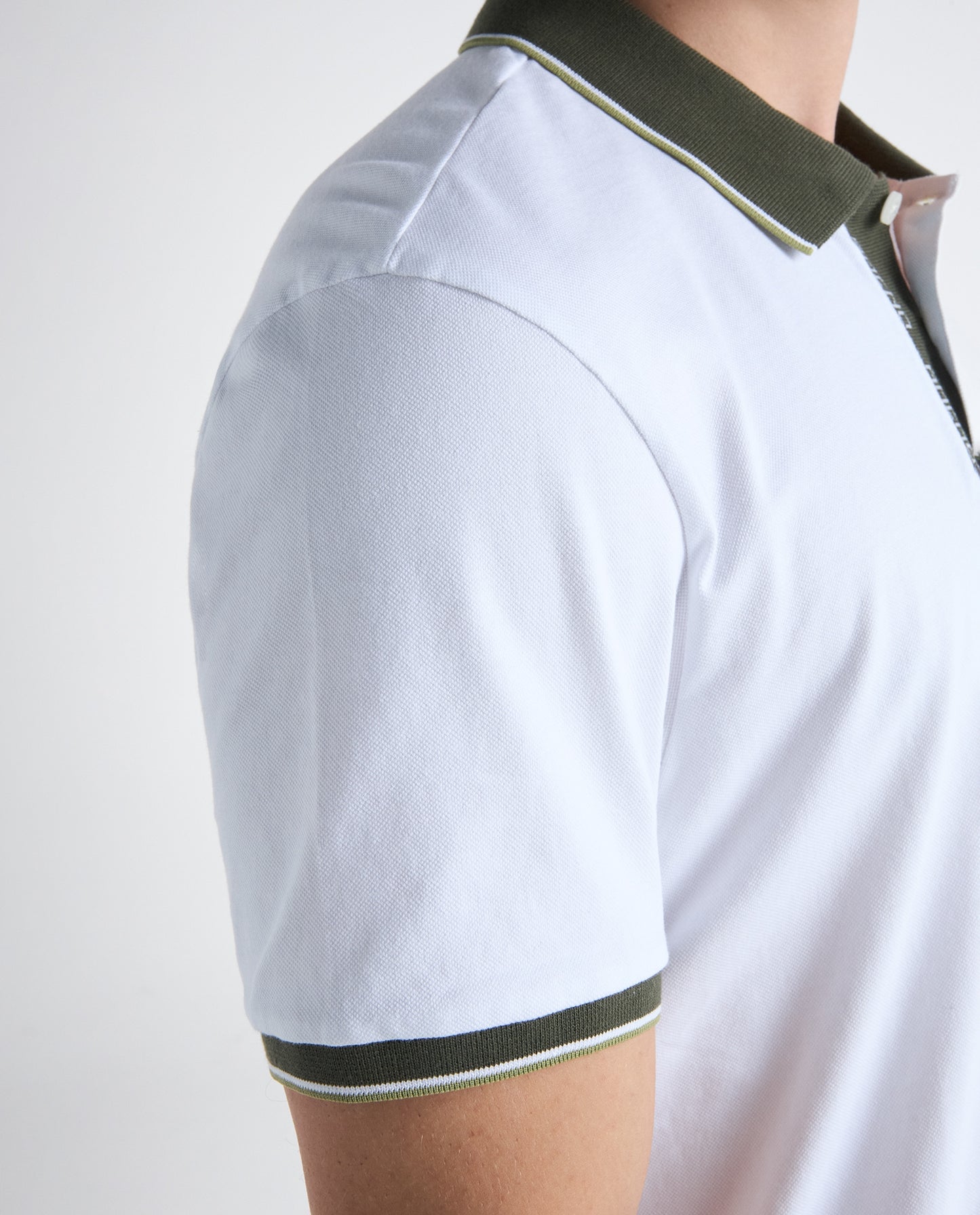 Camiseta Polo Americanino 802H003 Classic Fit Blanco 0 Claro