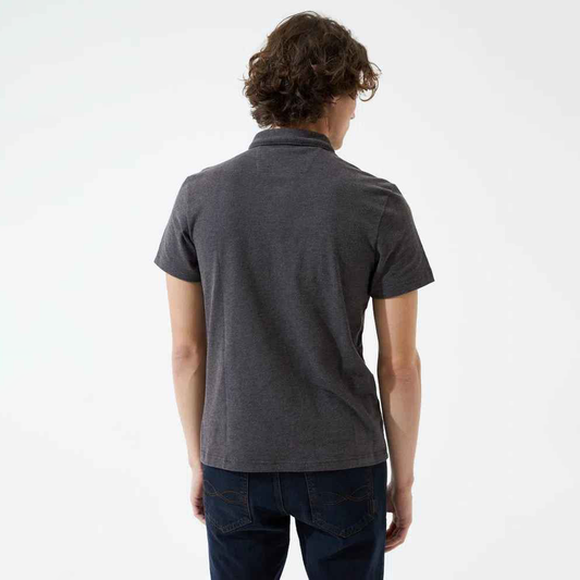 Camiseta Polo Americanino 809D002 Slim Fit Gris Oscuro