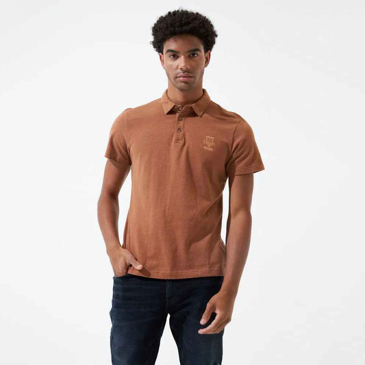 Camiseta Polo Americanino 809D002 Slim Fit Cafe