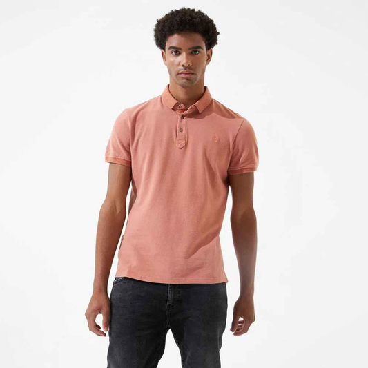 Camiseta Polo Americanino 809D009 Slim Fit Naranja Oscuro