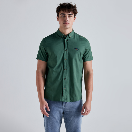 Camisa Manga Corta Americanino 811E001 Slim Fit Verde
