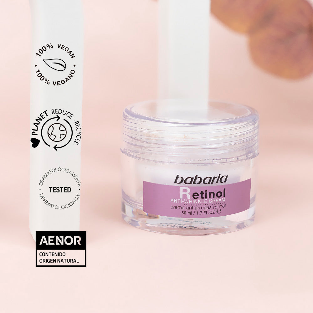 Babaria Crema Facial Retinol Antiarrugas 50 ml