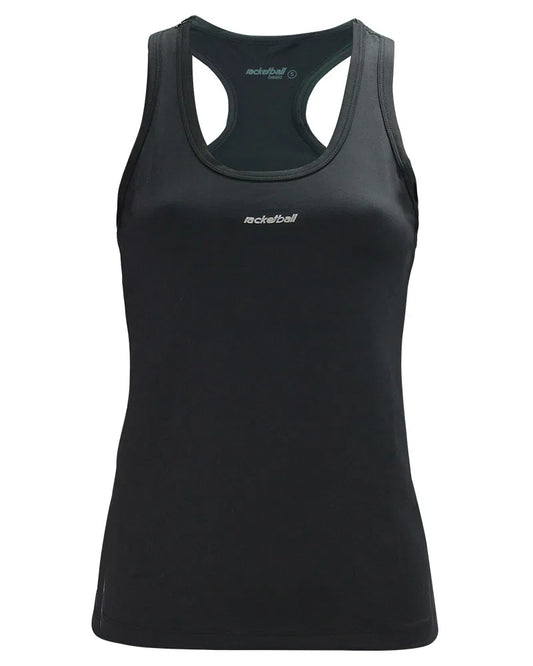 Racketball Camiseta Esqueleto Mujer 92786 Negro