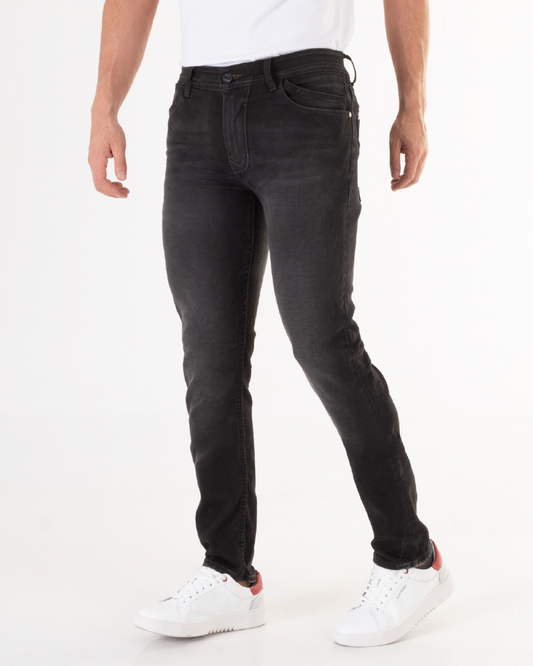 Jean Hombre Oxford 011804 Slim Negro