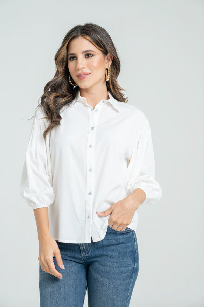 Camisero Dama Ragstyle Pf31113200 Blanco Crudo