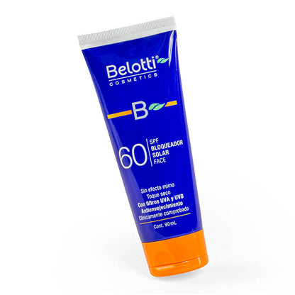 Belotti Bloqueador Solar Spf 60 90 ml Facial