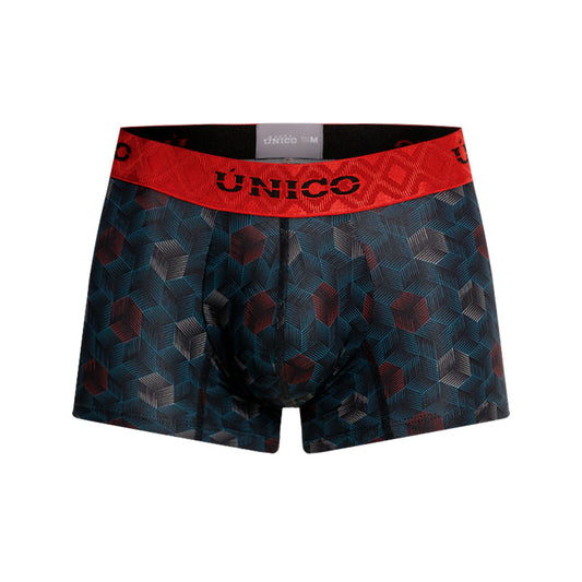 Boxer Unico Cuboide Corto Microfibra