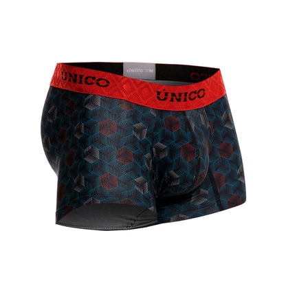 Boxer Unico Cuboide Corto Microfibra