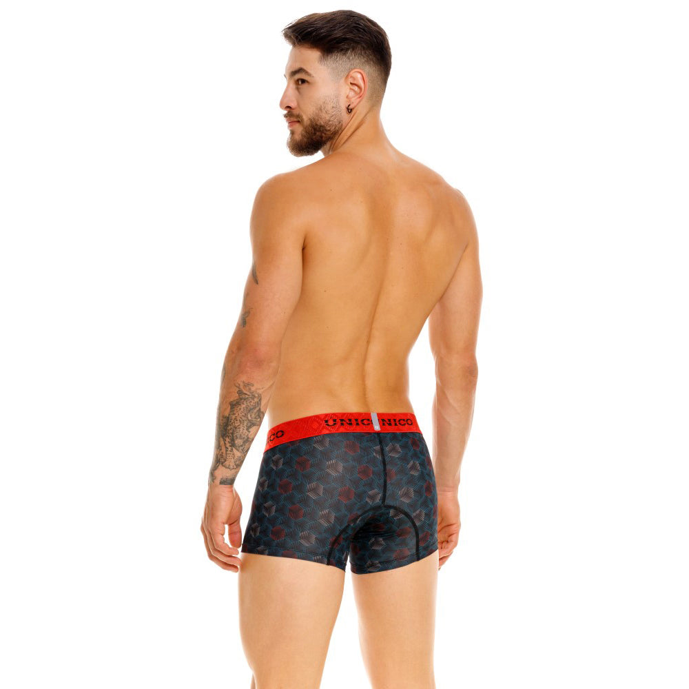 Boxer Unico Cuboide Corto Microfibra