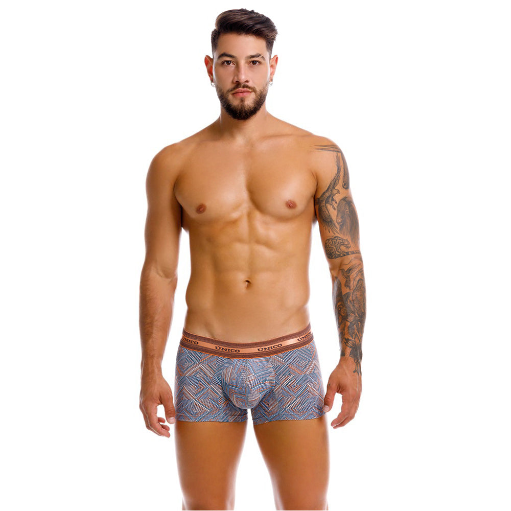Boxer Unico Escalonado Corto Microfibra
