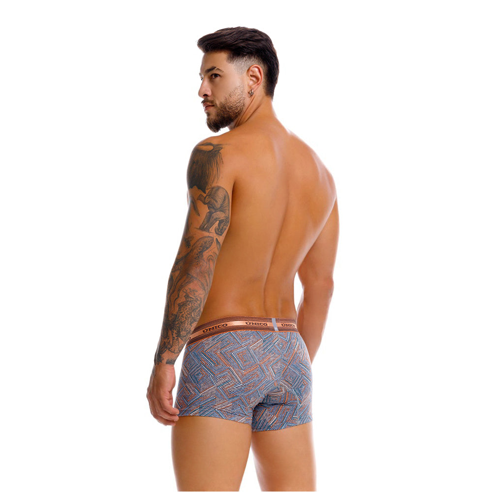 Boxer Unico Escalonado Corto Microfibra