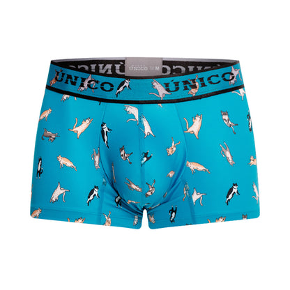 Boxer Unico Fun Felino Corto Microfibra