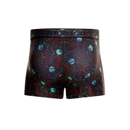 Boxer Unico Fun Geografia Medio Microfibra