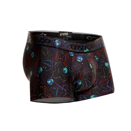 Boxer Unico Fun Geografia Medio Microfibra