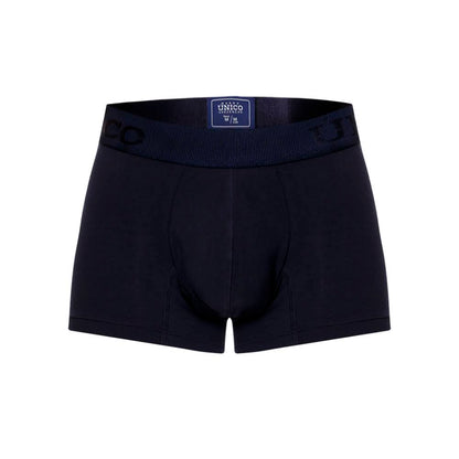 Boxer Unico Clasico Ebano M23 Corto Microfibra Azul Oscuro
